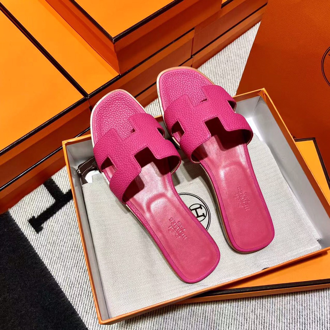 에르메스 올수공 오란 슬리퍼 샌들 토고 43